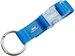 Accessorio promozionale compatto: gancio porta giacca in poliestere con fibbia robusta, stampa a colori vividi. Scoprilo nella proposta AMGS Group.